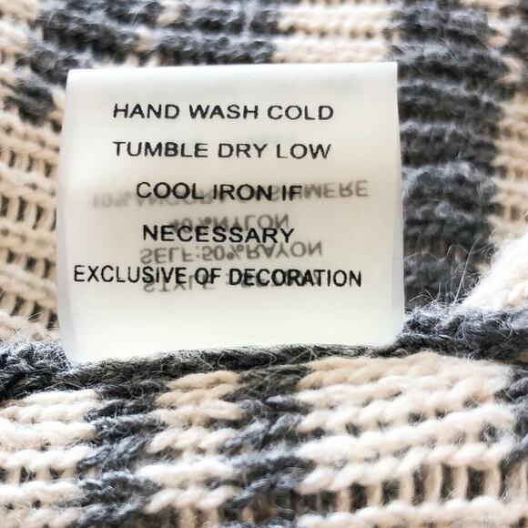 Market & Spruce Stitch Fix Angora Southwestern Aztec Boho Open Cardigan Size S - Picture 5 of 7